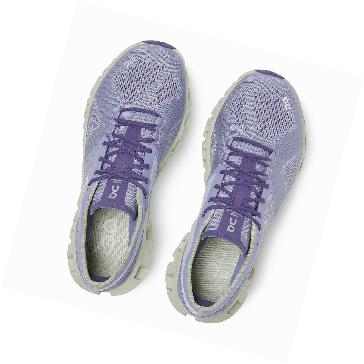 Scarpe da Allenamento Donna On Cloud X Lavanda | 51KOMBNDV