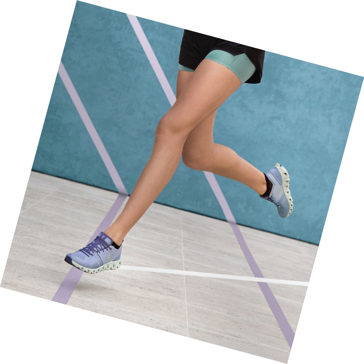 Scarpe da Allenamento Donna On Cloud X Lavanda | 51KOMBNDV