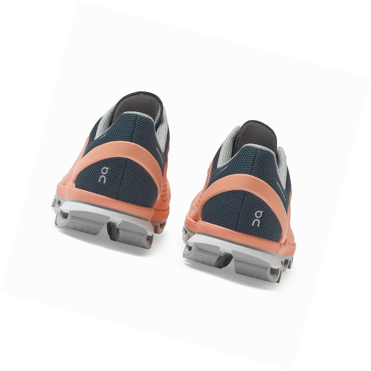 Scarpe da Allenamento Donna On Cloudsurfer Corallo Blu Marino | 96YNJMZWU