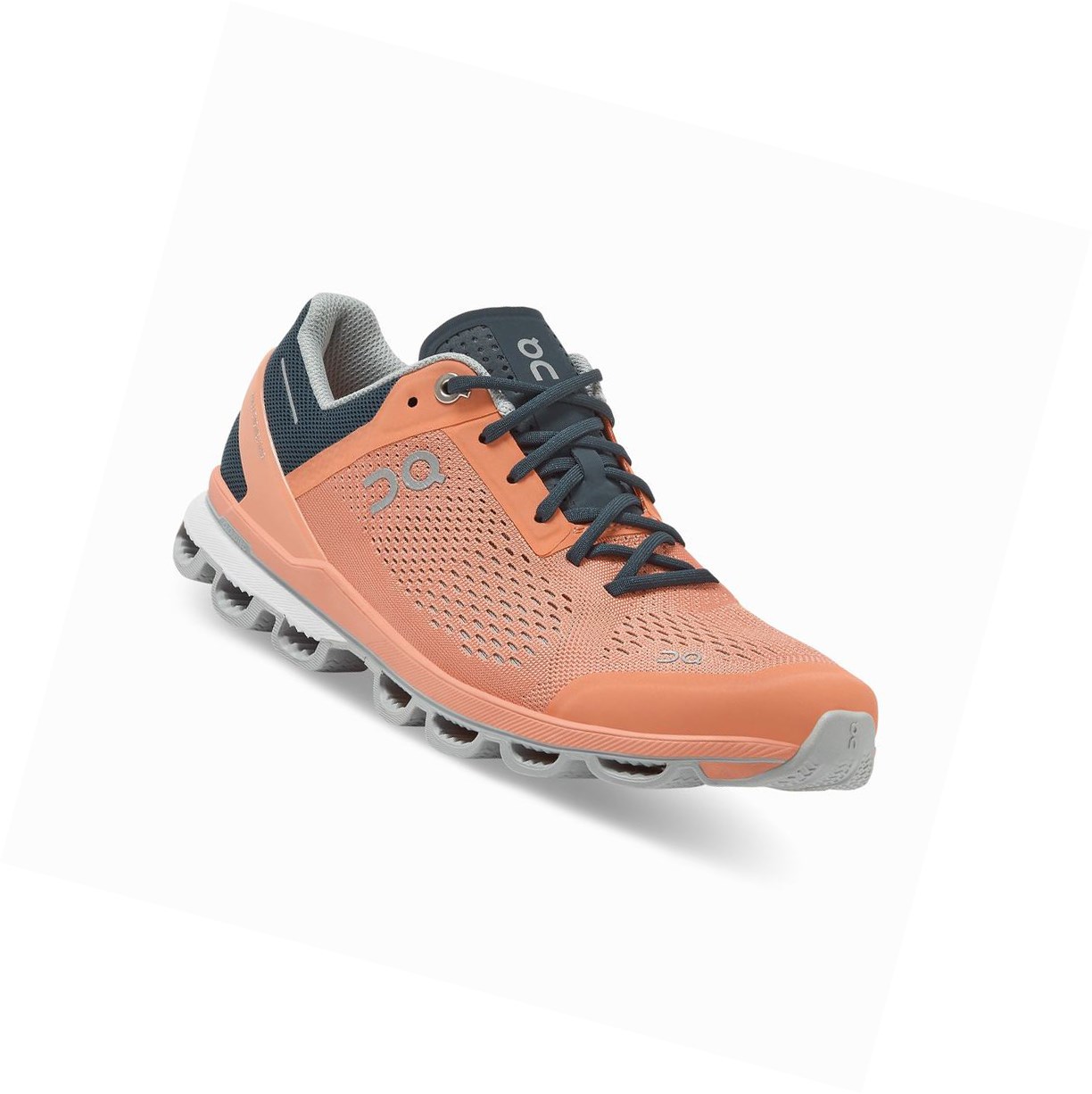 Scarpe da Allenamento Donna On Cloudsurfer Corallo Blu Marino | 96YNJMZWU