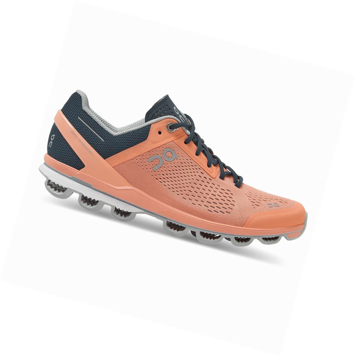 Scarpe da Allenamento Donna On Cloudsurfer Corallo Blu Marino | 96YNJMZWU