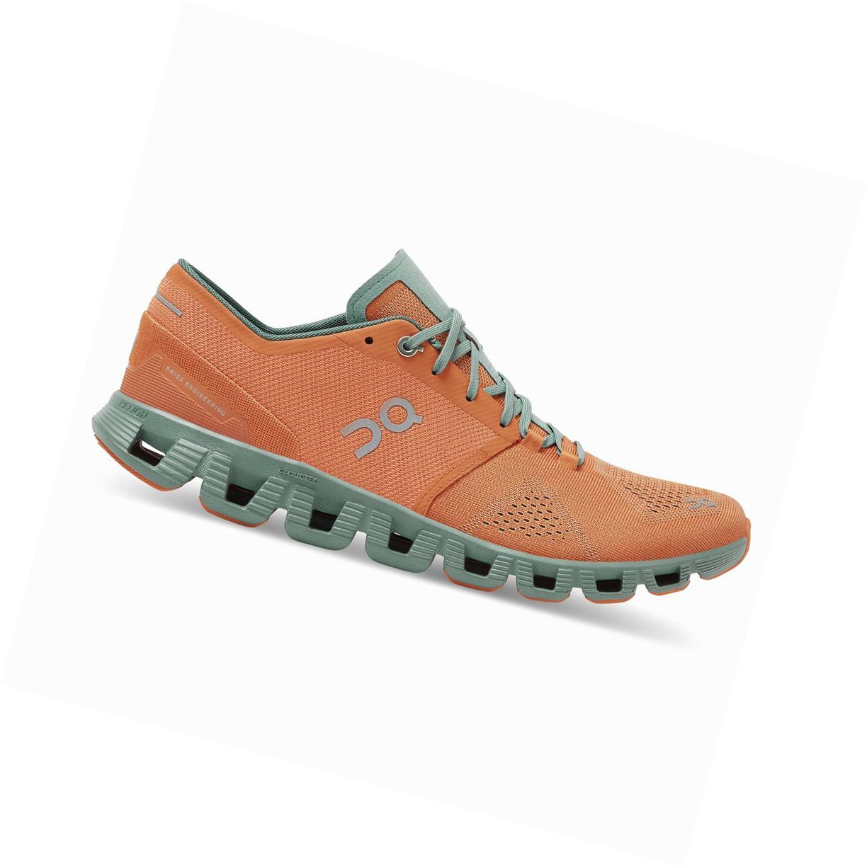 Scarpe da Allenamento Uomo On Cloud X Arancioni | 56CLXFKNW