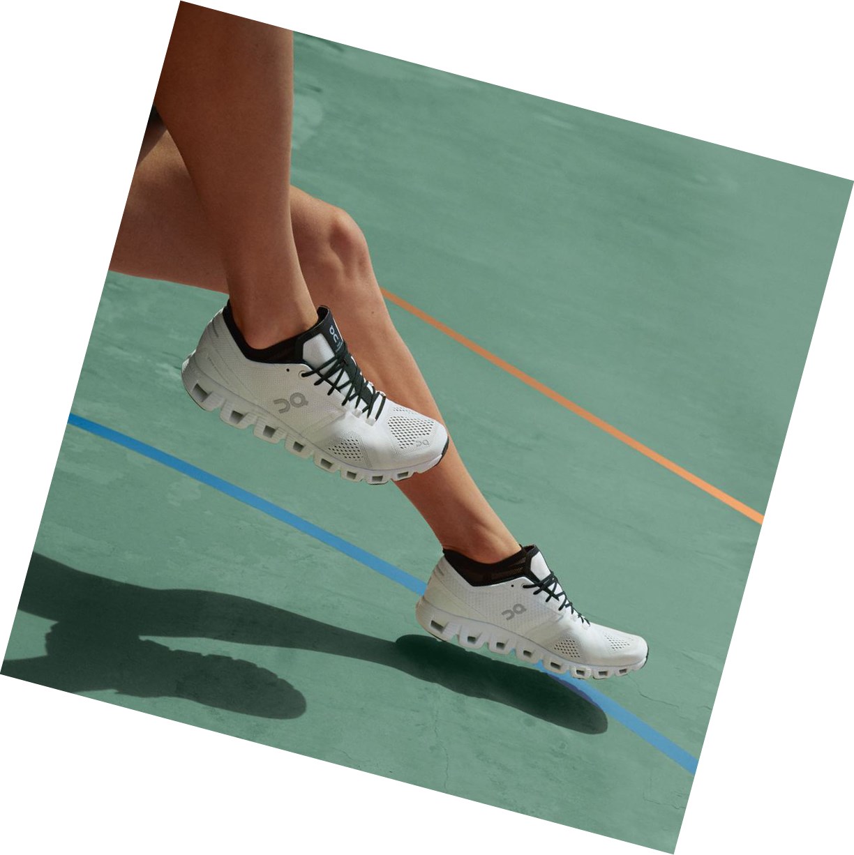 Scarpe da Allenamento Uomo On Cloud X Bianche Nere | 32UTZVWRE