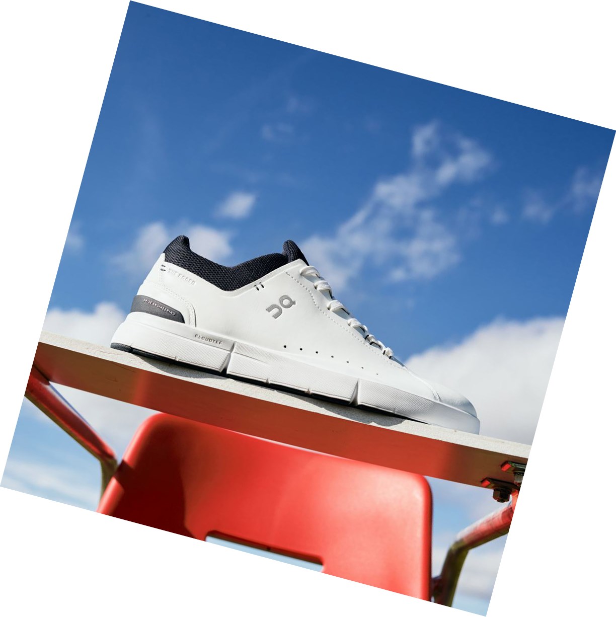 Scarpe da Tennis Donna On THE ROGER Advantage Bianche | 08PJTXQCV