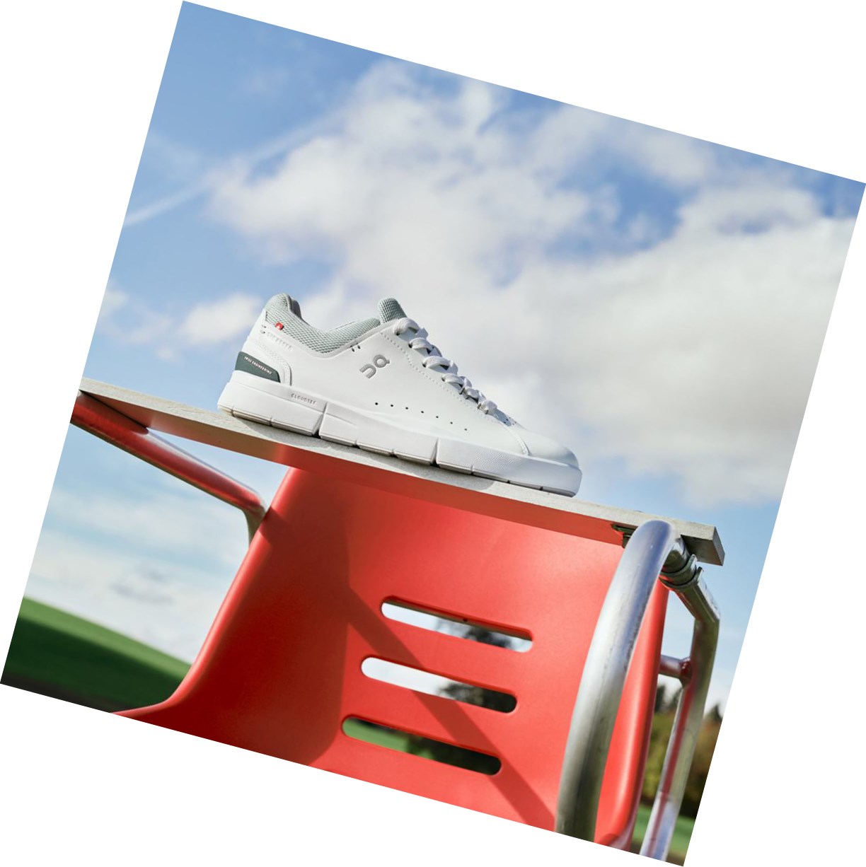 Scarpe da Tennis Donna On THE ROGER Advantage Bianche | 96QEIFNKA