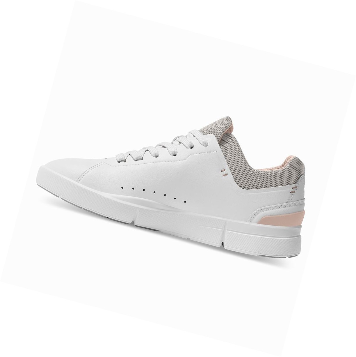 Scarpe da Tennis Donna On THE ROGER Advantage Bianche Rosa | 97HGKBICF