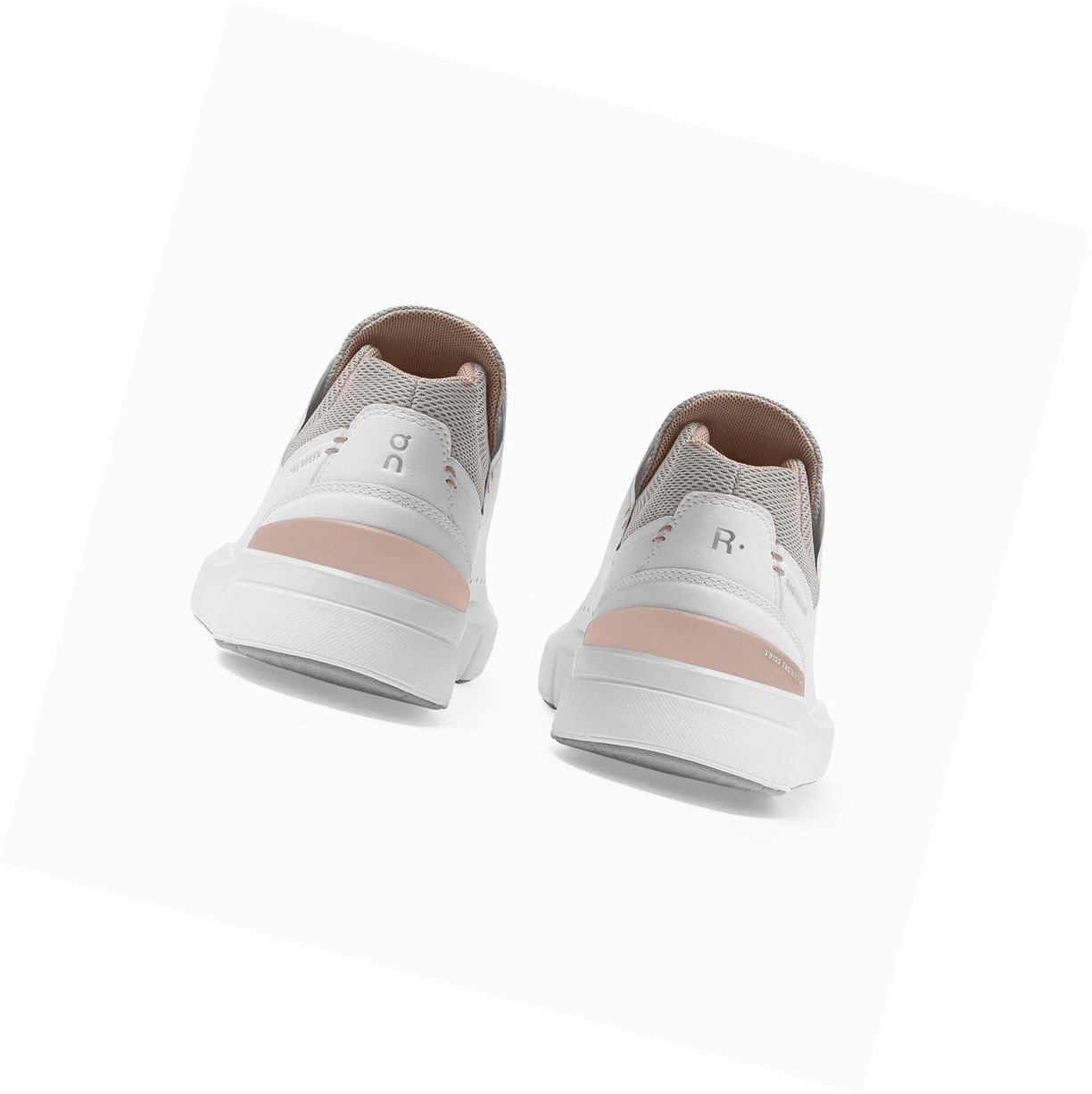 Scarpe da Tennis Donna On THE ROGER Advantage Bianche Rosa | 97HGKBICF