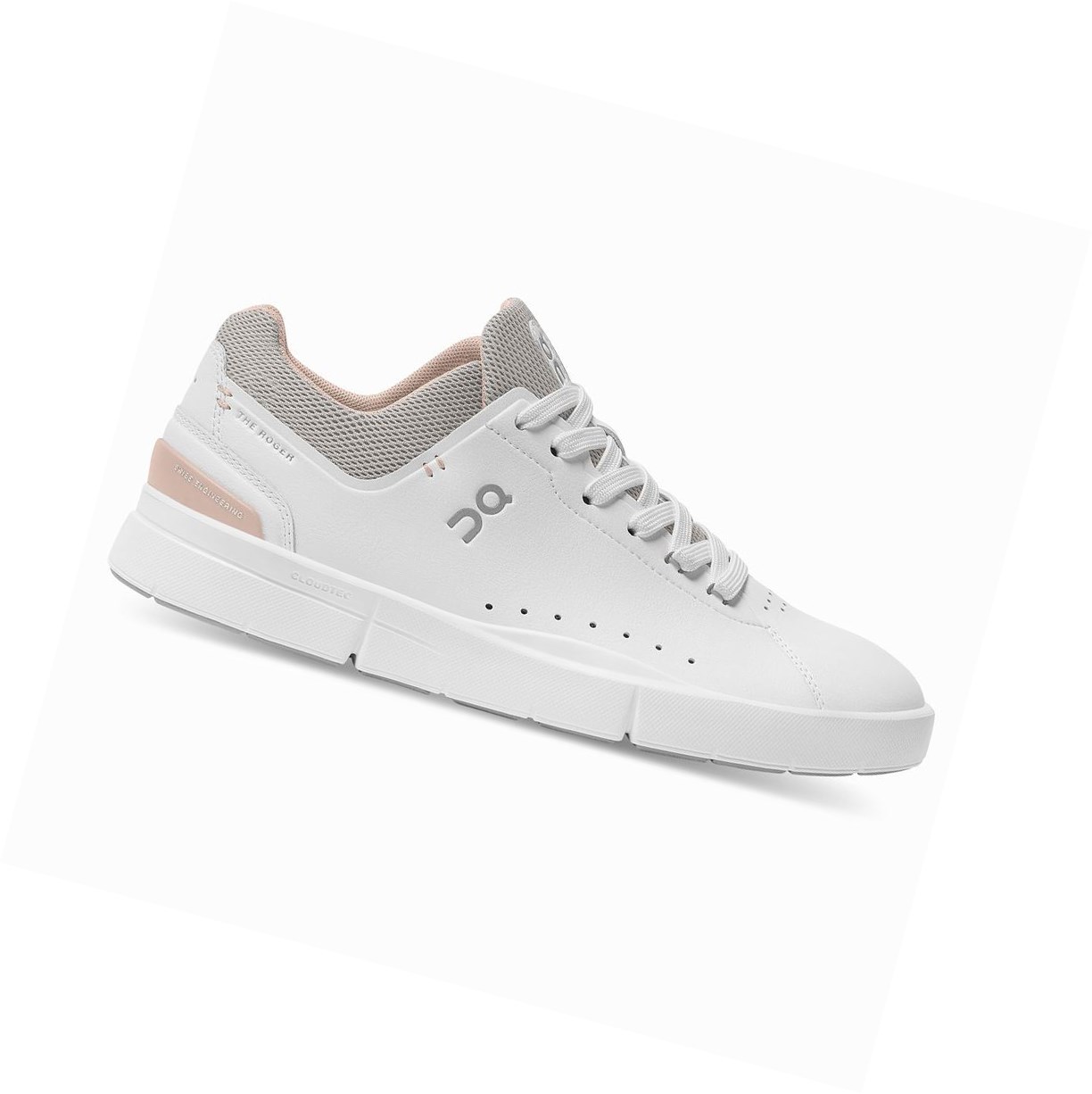 Scarpe da Tennis Donna On THE ROGER Advantage Bianche Rosa | 97HGKBICF