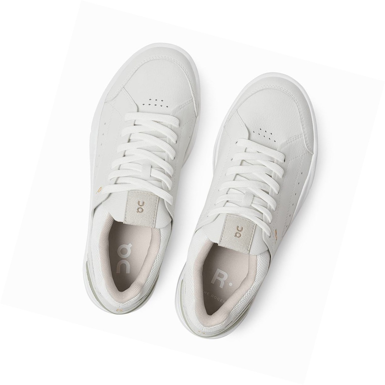 Scarpe da Tennis Donna On THE ROGER Centre Court Bianche | 21VIPDZLH