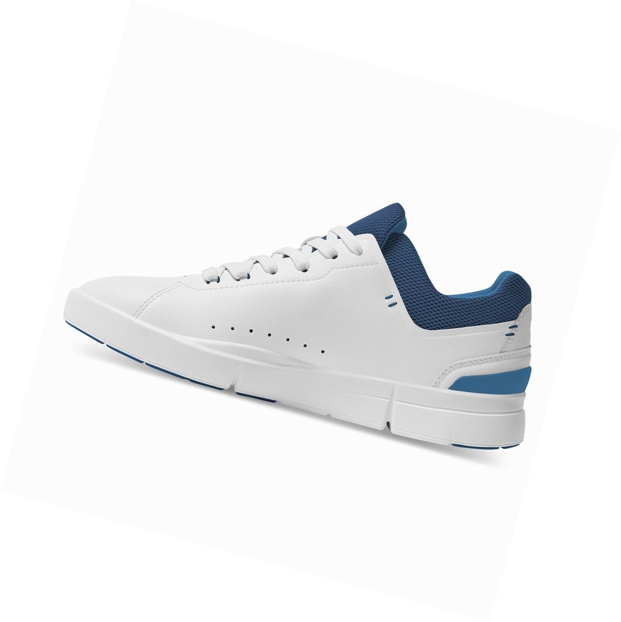 Scarpe da Tennis Uomo On THE ROGER Advantage Bianche | 42HVWMCZY