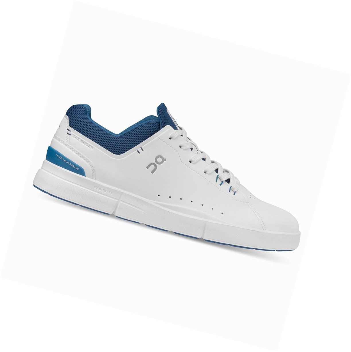 Scarpe da Tennis Uomo On THE ROGER Advantage Bianche | 42HVWMCZY