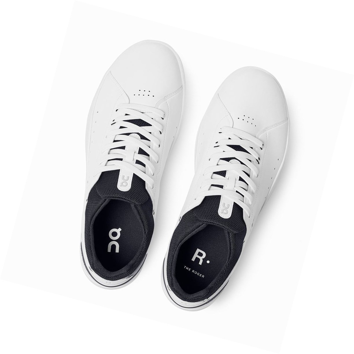 Scarpe da Tennis Uomo On THE ROGER Advantage Bianche | 43TKSWLFJ