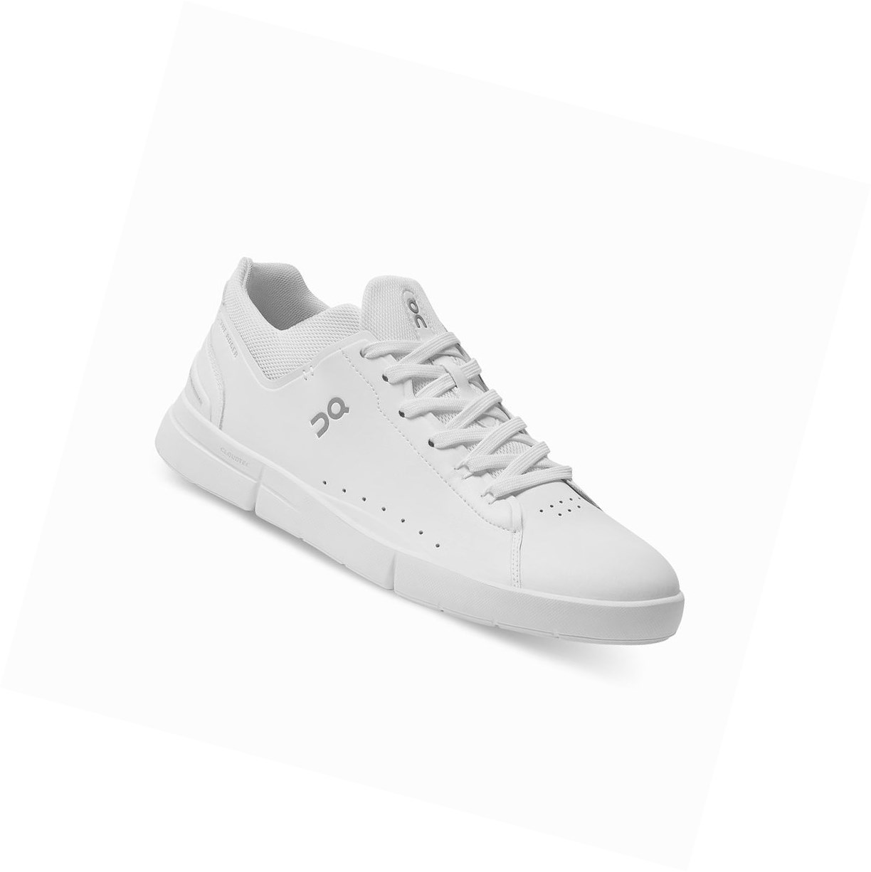Scarpe da Tennis Uomo On THE ROGER Advantage Bianche | 84JEDIRFX