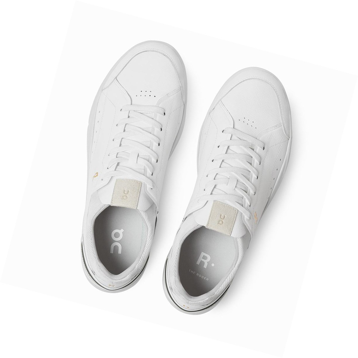 Scarpe da Tennis Uomo On THE ROGER Centre Court Bianche | 43FBQHTUD