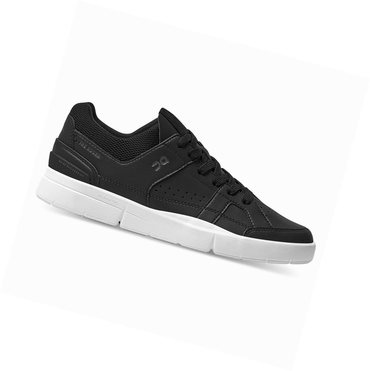 Scarpe da Tennis Uomo On THE ROGER Clubhouse Nere Bianche | 04RVZNGJF