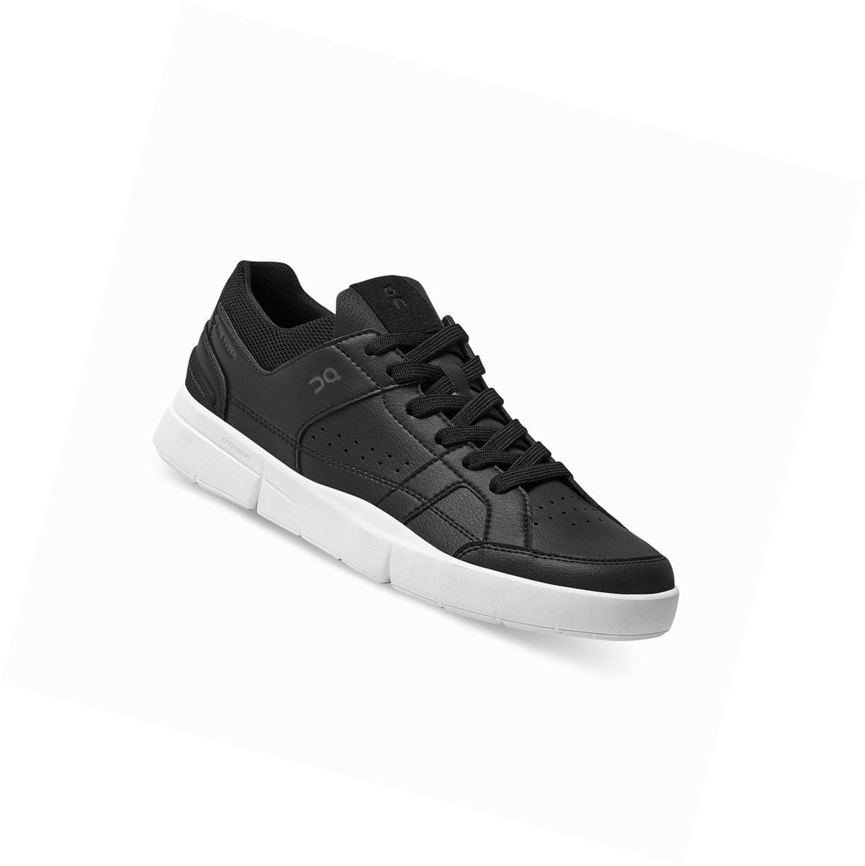 Scarpe da Tennis Uomo On THE ROGER Clubhouse Nere Bianche | 04RVZNGJF