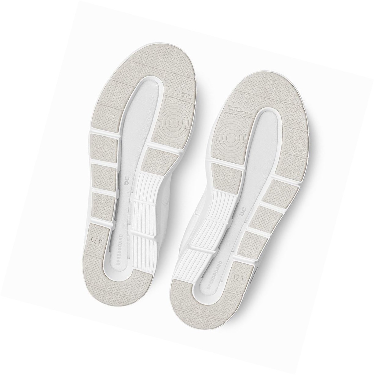 Scarpe da Tennis Uomo On THE ROGER Clubhouse Bianche | 96GLXAJNK