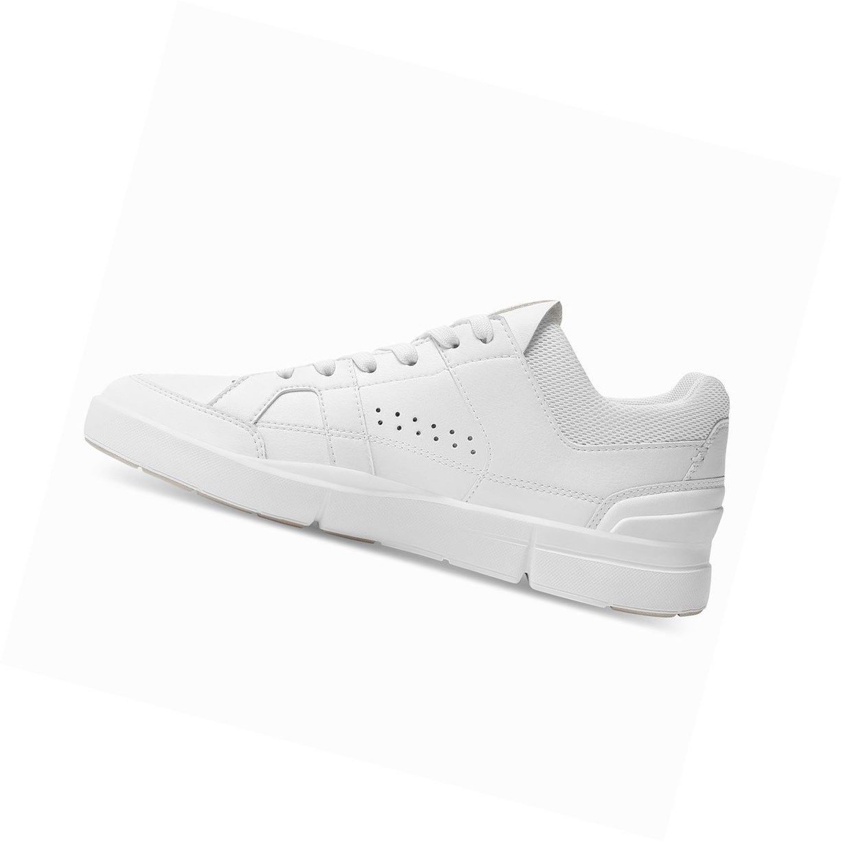 Scarpe da Tennis Uomo On THE ROGER Clubhouse Bianche | 96GLXAJNK