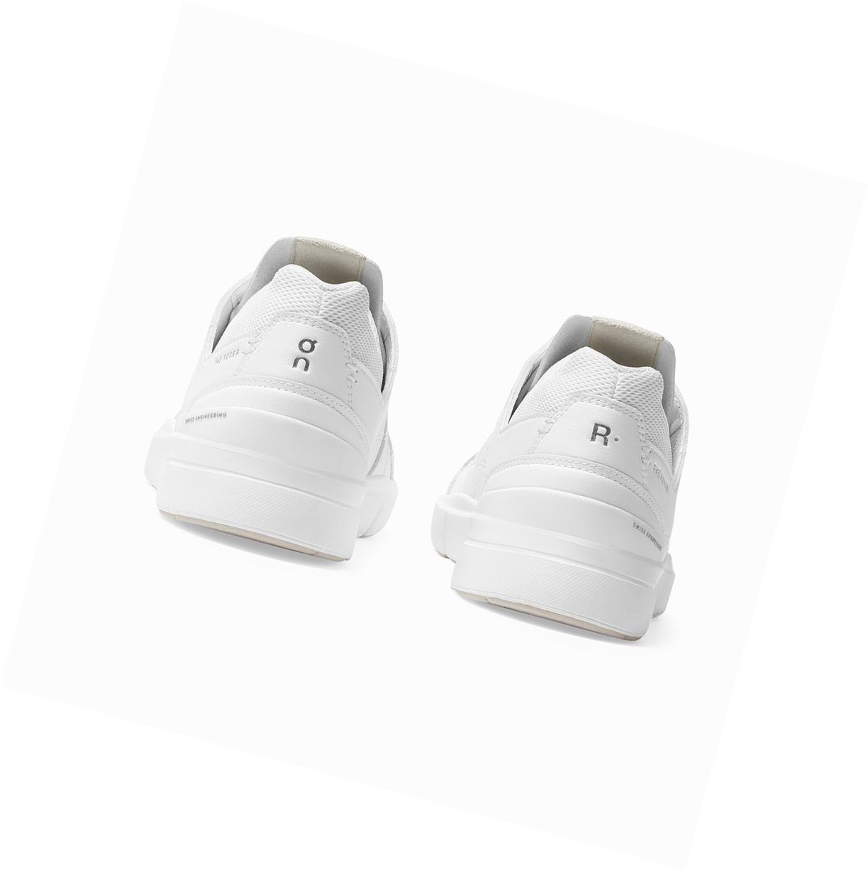 Scarpe da Tennis Uomo On THE ROGER Clubhouse Bianche | 96GLXAJNK