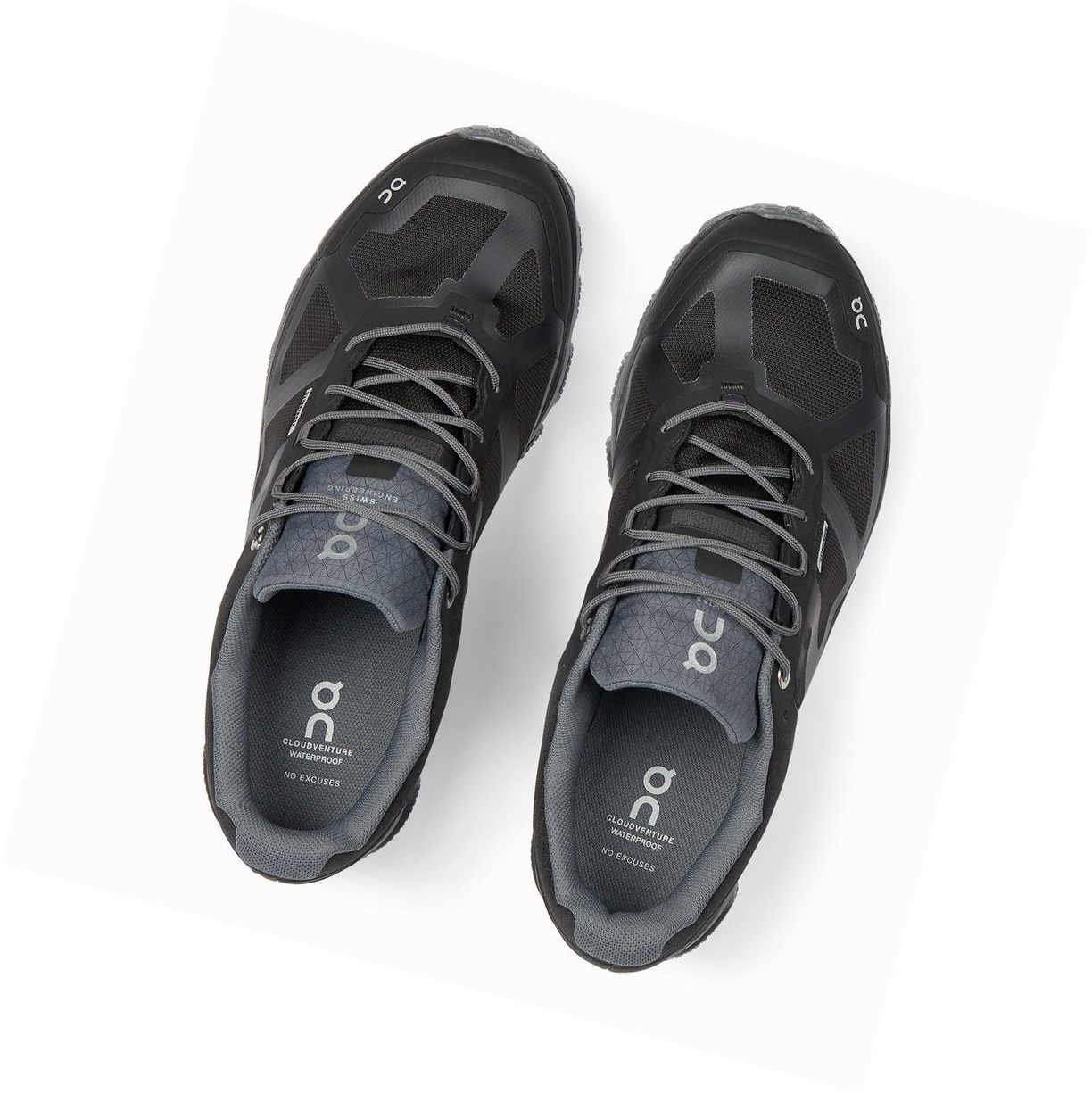 Scarpe da Trail Running Donna On Cloudventure Impermeabili Nere | 16FCAYMJW