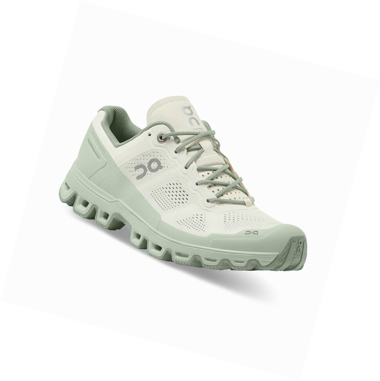 Scarpe da Trail Running Donna On Cloudventure Bianche | 19XGEAMHL