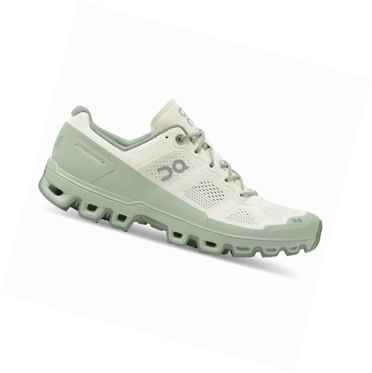 Scarpe da Trail Running Donna On Cloudventure Bianche | 19XGEAMHL