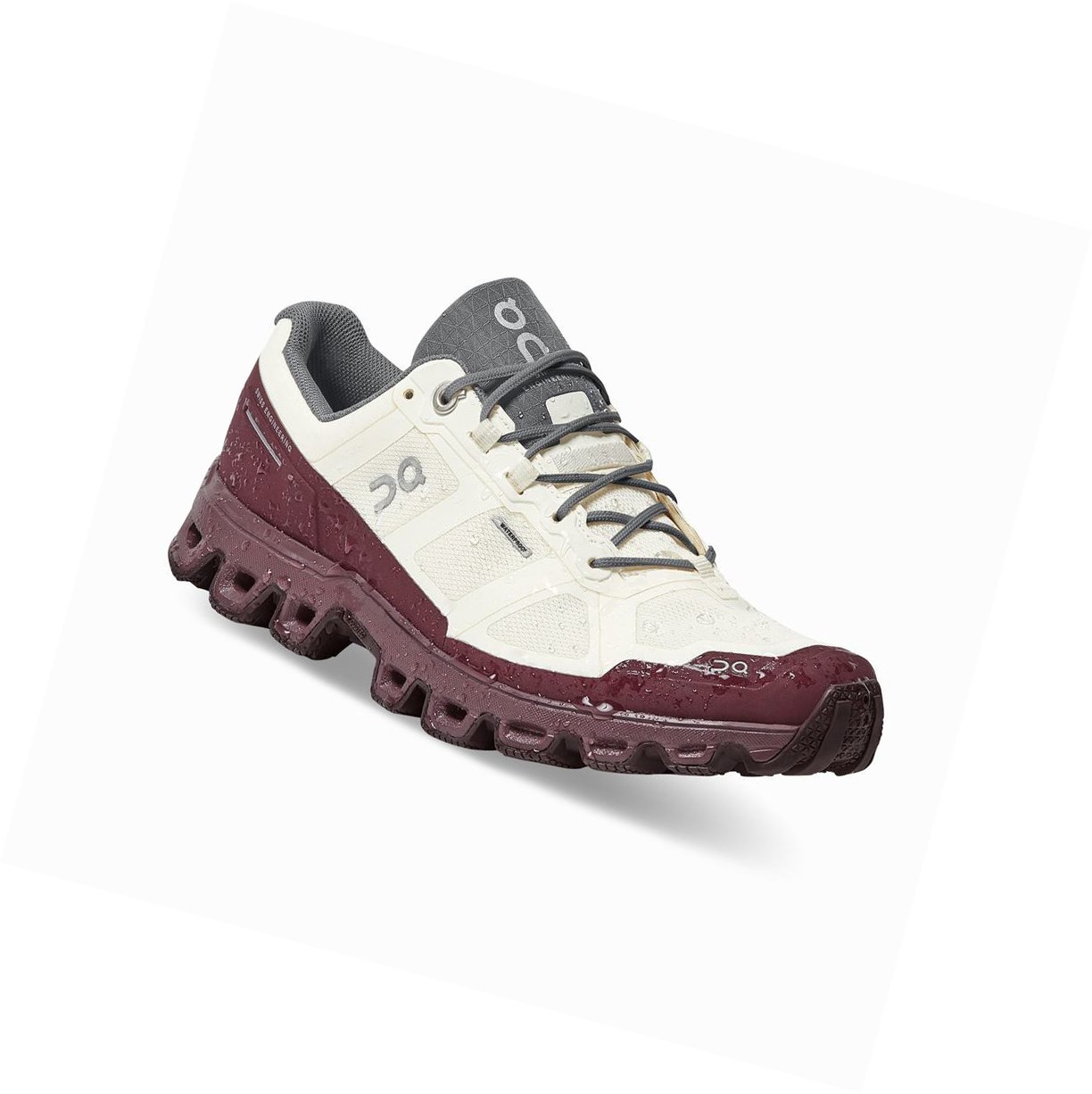 Scarpe da Trail Running Donna On Cloudventure Impermeabili Bianche | 30QGAOIDH