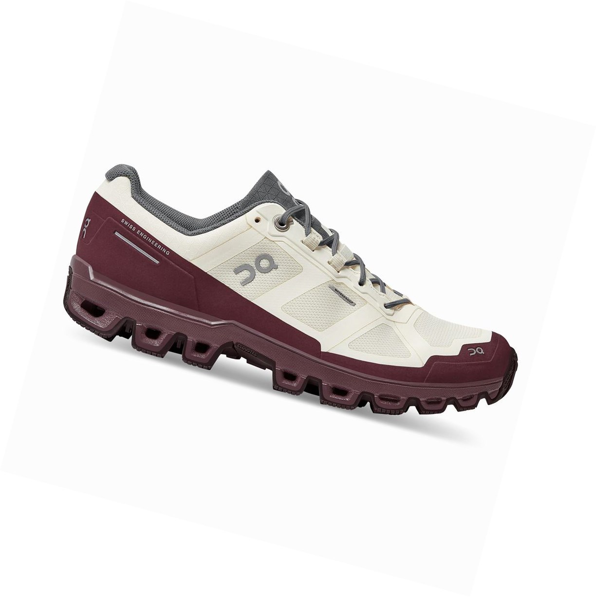 Scarpe da Trail Running Donna On Cloudventure Impermeabili Bianche | 30QGAOIDH
