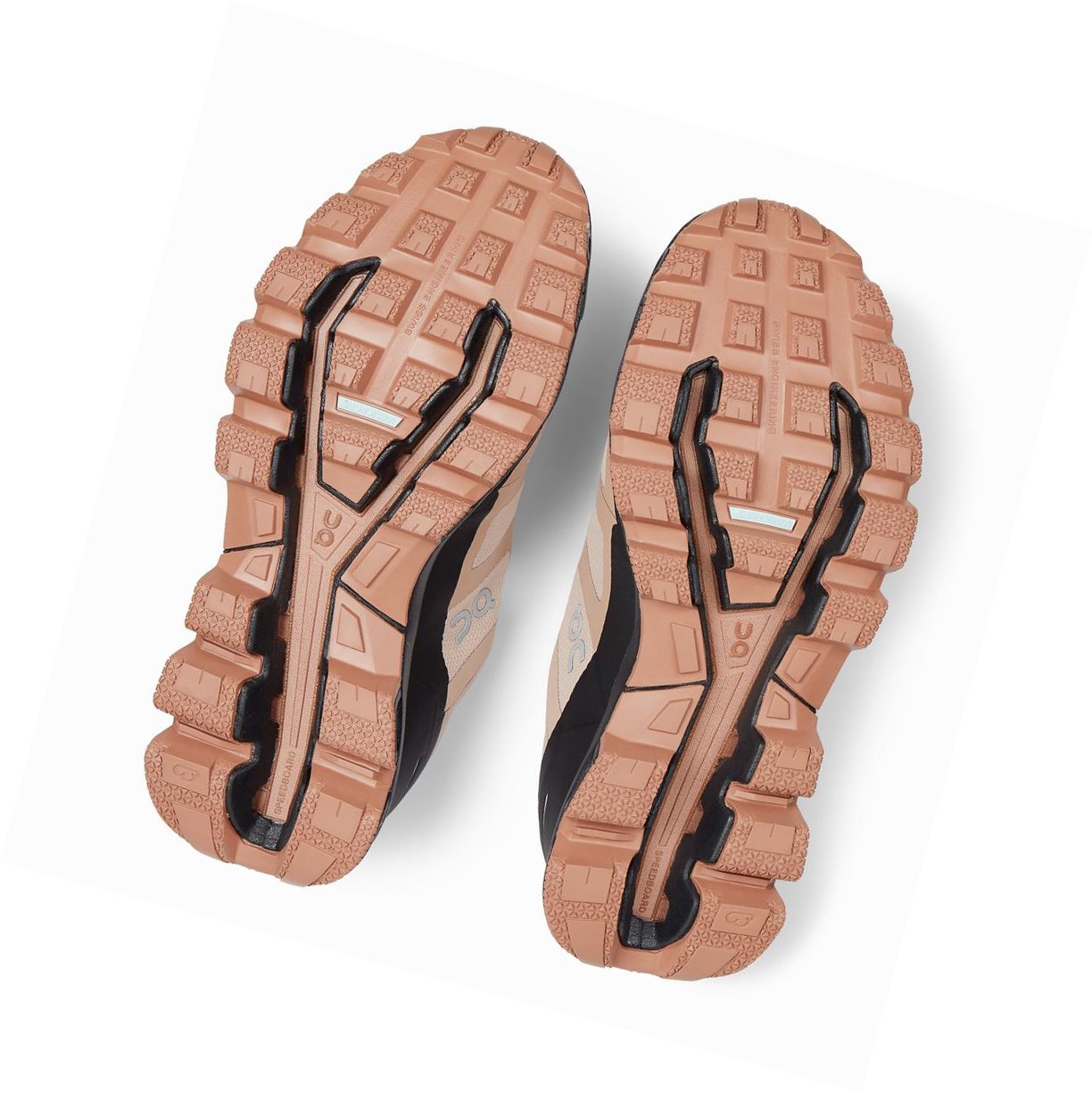 Scarpe da Trail Running Donna On Cloudventure Impermeabili Marroni Rosa | 30WMBKAPU