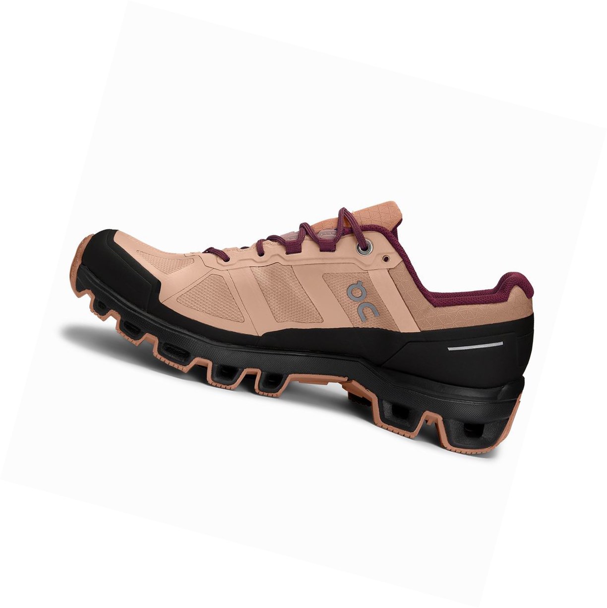 Scarpe da Trail Running Donna On Cloudventure Impermeabili Marroni Rosa | 30WMBKAPU