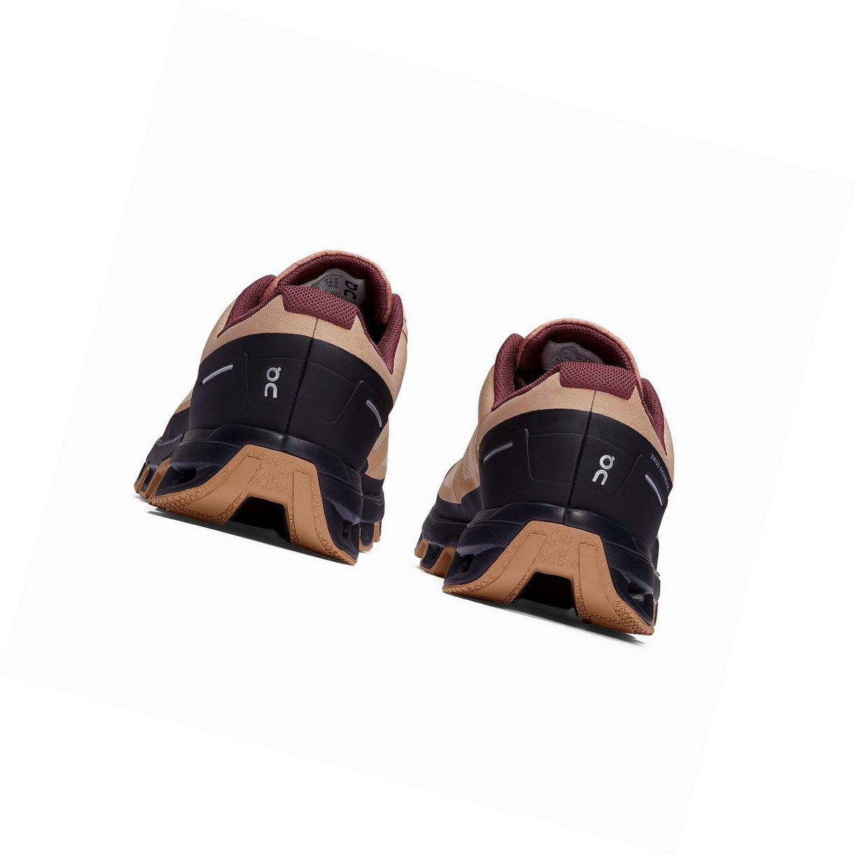Scarpe da Trail Running Donna On Cloudventure Impermeabili Marroni Rosa | 30WMBKAPU