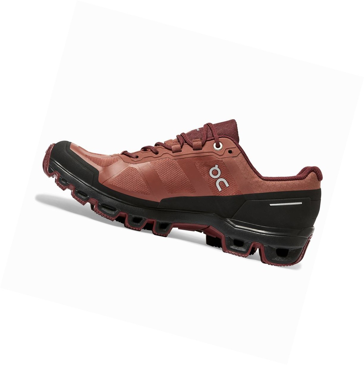 Scarpe da Trail Running Donna On Cloudventure Impermeabili Marroni Rosa | 39CIHSODE