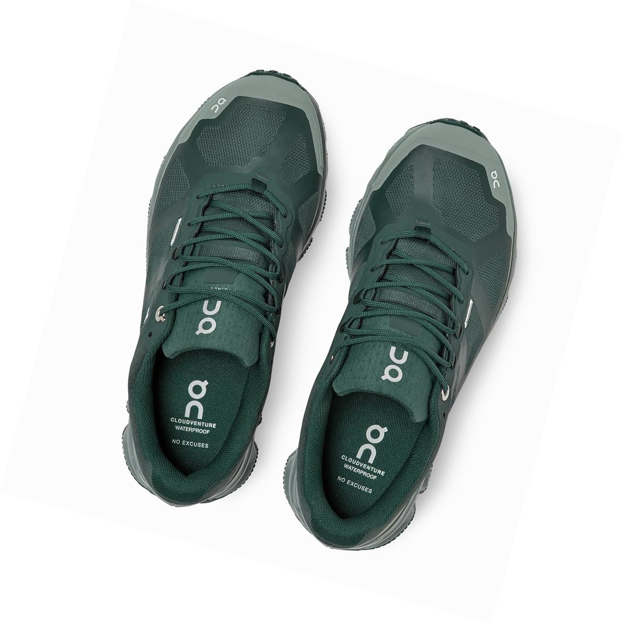 Scarpe da Trail Running Donna On Cloudventure Impermeabili Verdi | 43UHJYKLR
