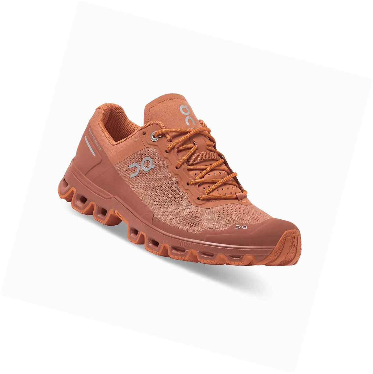 Scarpe da Trail Running Donna On Cloudventure Grigie Arancioni | 76VLJUAGF