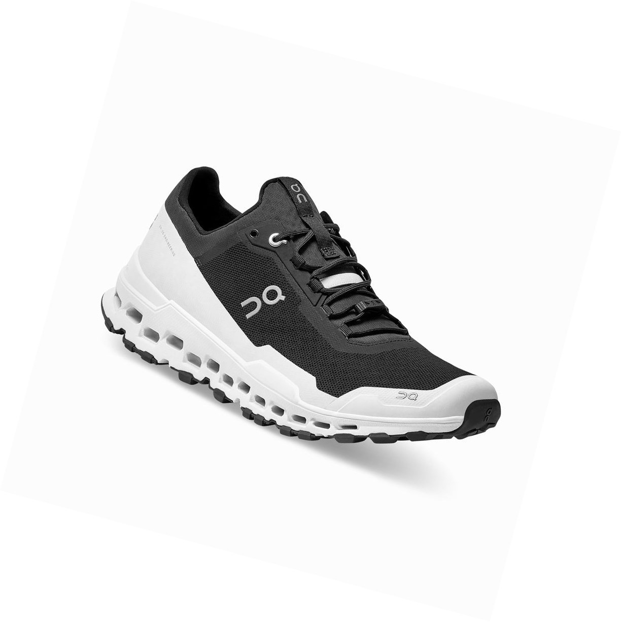 Scarpe da Trail Running Uomo On Cloudultra Nere Bianche | 25KDSWNPE