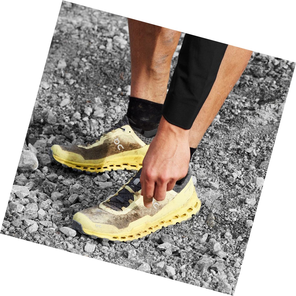 Scarpe da Trail Running Uomo On Cloudultra Verdi Chiaro | 45QUEMRNC