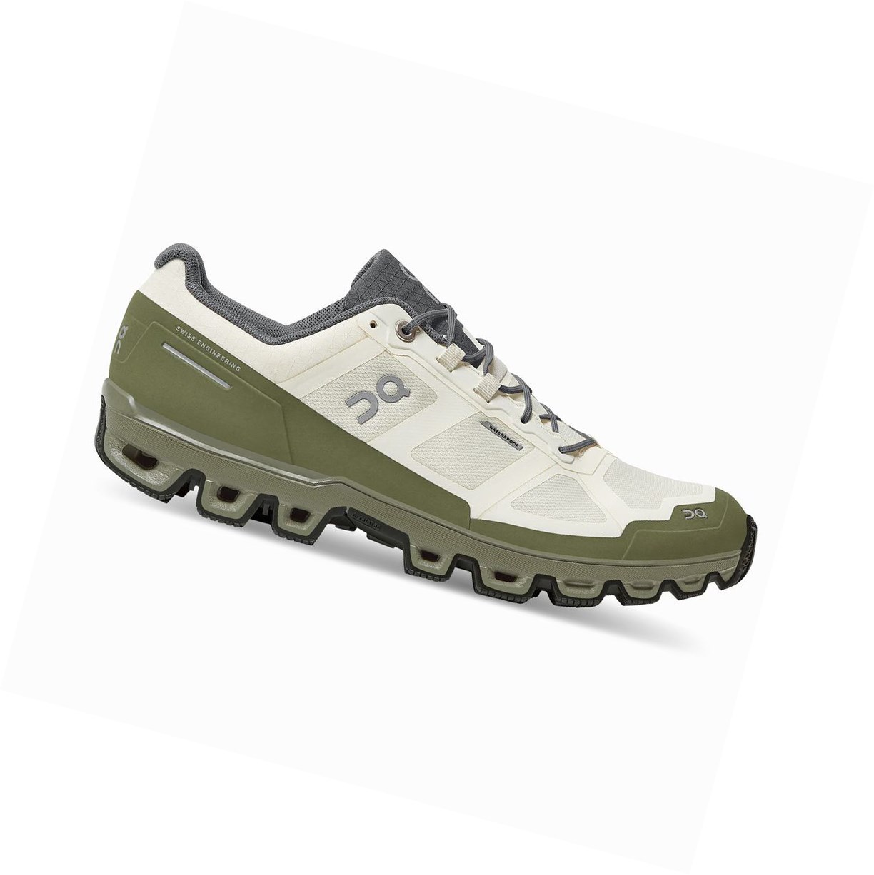 Scarpe da Trail Running Uomo On Cloudventure Impermeabili Bianche | 17IDNFHUJ