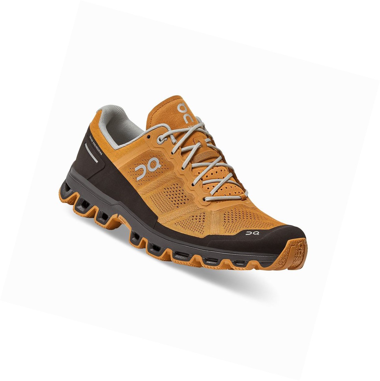 Scarpe da Trail Running Uomo On Cloudventure Marroni Gialle | 34EVIXGMN