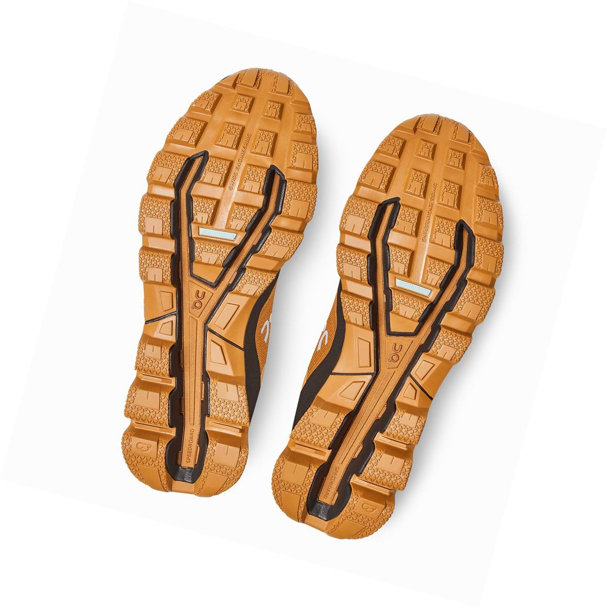 Scarpe da Trail Running Uomo On Cloudventure Marroni Gialle | 34EVIXGMN