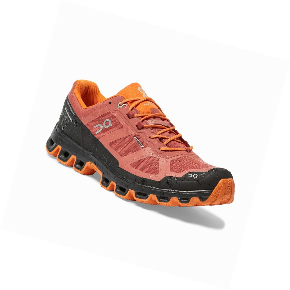 Scarpe da Trail Running Uomo On Cloudventure Impermeabili Rosse Arancioni | 81BMZGYPF