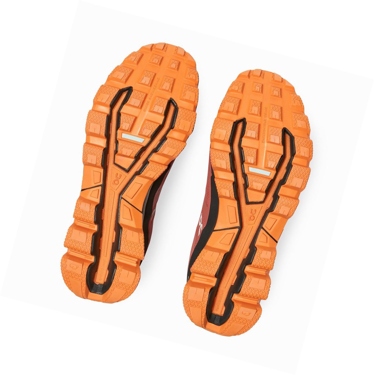 Scarpe da Trail Running Uomo On Cloudventure Impermeabili Rosse Arancioni | 81BMZGYPF