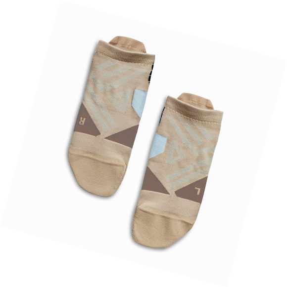 Calze Running Uomo On Low Marroni Rosa Grigie | 94UJCABOM