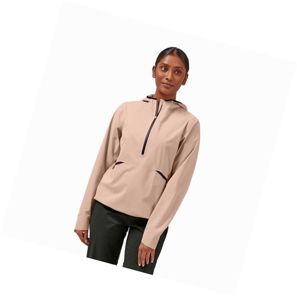 Giacca Donna On Impermeabili Anorak Marroni Rosa | 60TJRZYGU