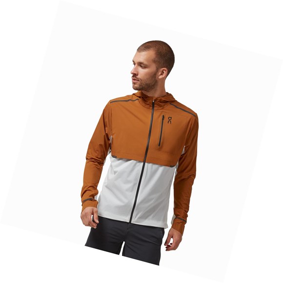 Giacca Uomo On Weather Marroni Bianche | 53XHRKBZS
