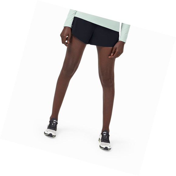 Pantaloncini Da Corsa Donna On Corsa Nere | 07CTWUMRD