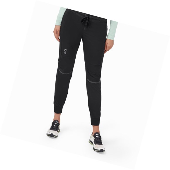 Pantaloni Da Corsa Donna On Corsa Nere | 27KYGZSQR