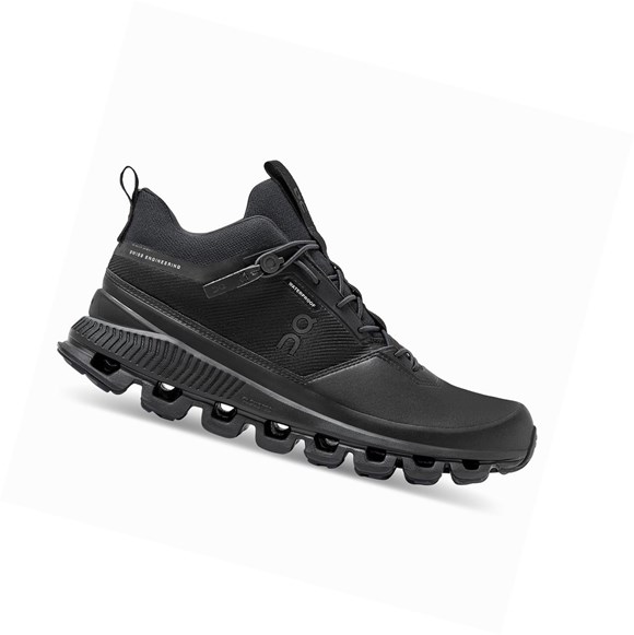 Scarpe Da Ginnastica Donna On Cloud Hi Impermeabili Nere | 09OLYSXKR