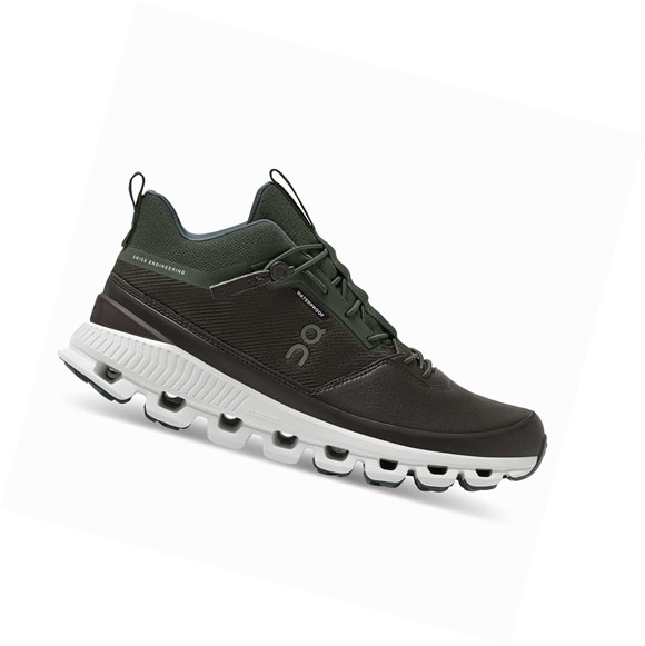 Scarpe Da Ginnastica Donna On Cloud Hi Impermeabili Nere Marroni | 16GUAFREP