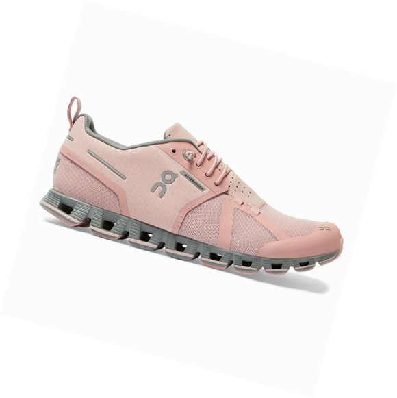 Scarpe Running Strada Donna On Cloud Impermeabili Rosa | 39WVBLJMH