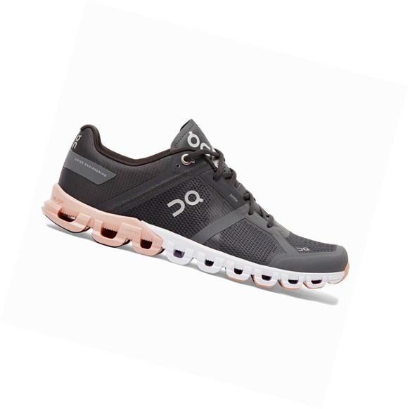 Scarpe Running Strada Donna On Cloudflow Nere Rosa | 72JKTICAQ